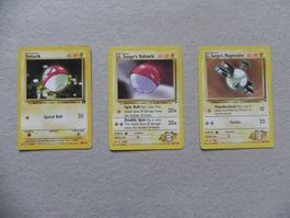3 Lt. Surge`s ... Pokémon Sammelkarte Ausgabe 1999 -2000 HP